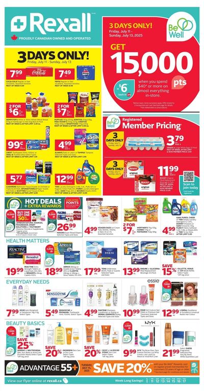 Rexall (ON) Flyer July 11 to 17
