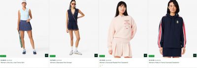 Lacoste Canada: Semi-Annual Sale up to 50% off
