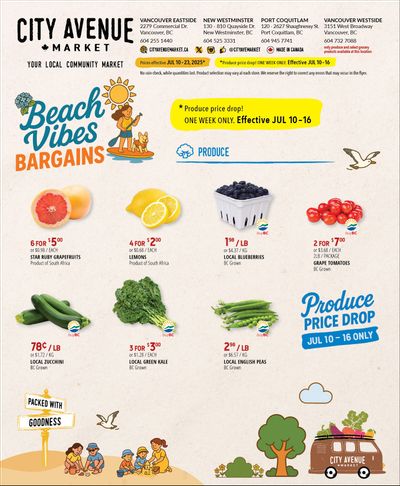 City Avenue Market Flyer July 10 to 23