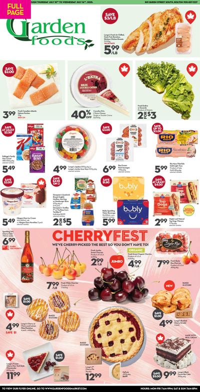 Garden Foods Flyer July 10 to 16