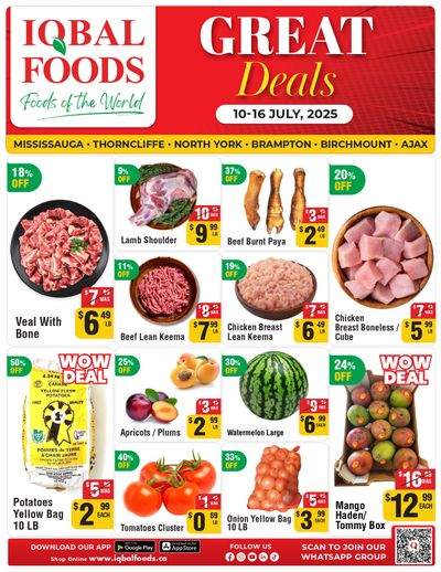 Iqbal Foods Flyer July 10 to 16