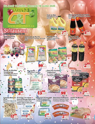 Marche C&T (St. Laurent) Flyer July 10 to 16
