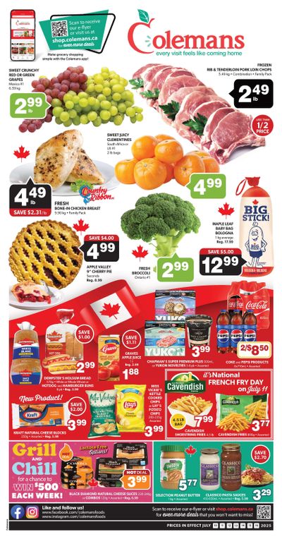 Coleman's Flyer July 10 to 16