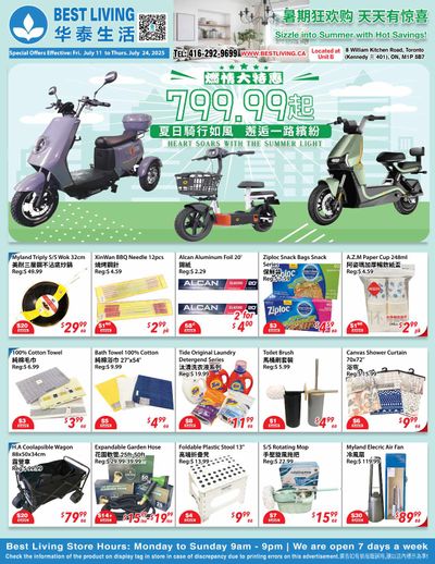 Best Living Flyer July 11 to 24