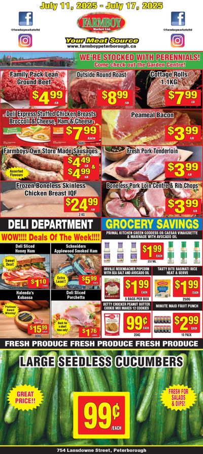 Farmboy Peterborough Flyer July 11 to 17