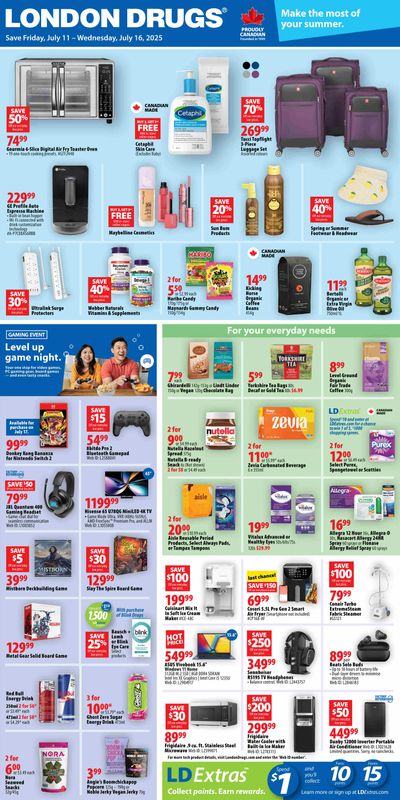London Drugs Weekly Flyer July 11 to 16