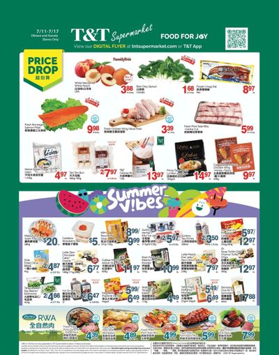 T&T Supermarket (Ottawa & Kanata) Flyer July 11 to 17