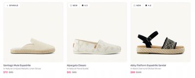 TOMS Canada: New Markdowns up to 55% off