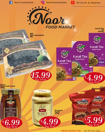 Noor Food Market Flyer July 11 to 17