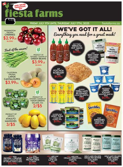 Fiesta Farms Flyer July 11 to 17
