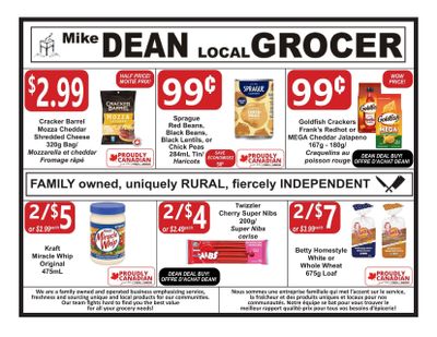 Mike Dean Local Grocer Flyer July 11 to 17 Mike Dean Local Grocer Flyer July 11 to 17