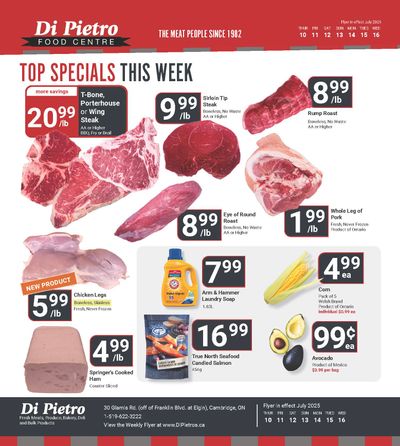 Di Pietro Food Centre Flyer July 10 to 16