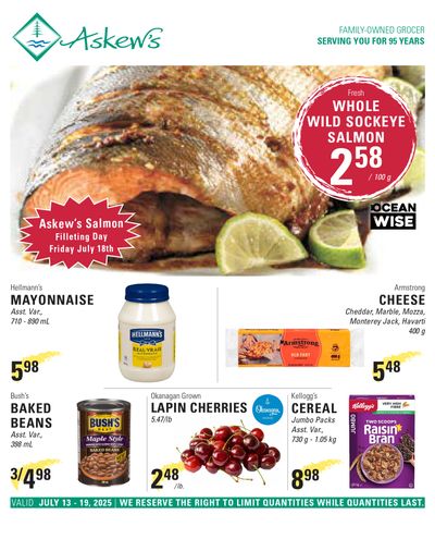 Askews Foods Flyer July 13 to 19