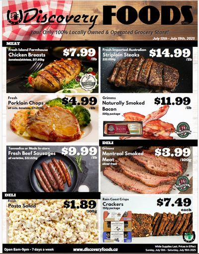 Discovery Foods Flyer July 13 to 19