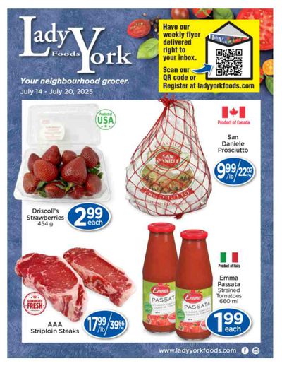 Lady York Foods Flyer July 14 to 20