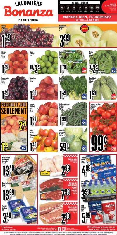 Bonanza Flyer July 16 to 22