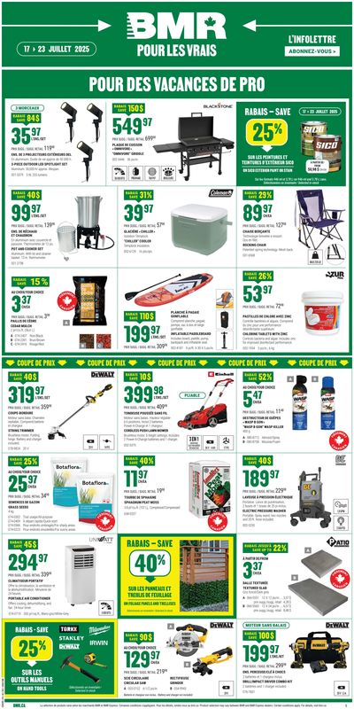 BMR Flyer July 17 to 23