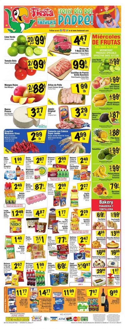 Fiesta Mart Weekly Ad & Flyer June 17 to 23