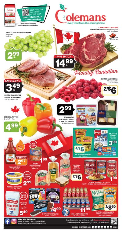 Coleman's Flyer July 17 to 23