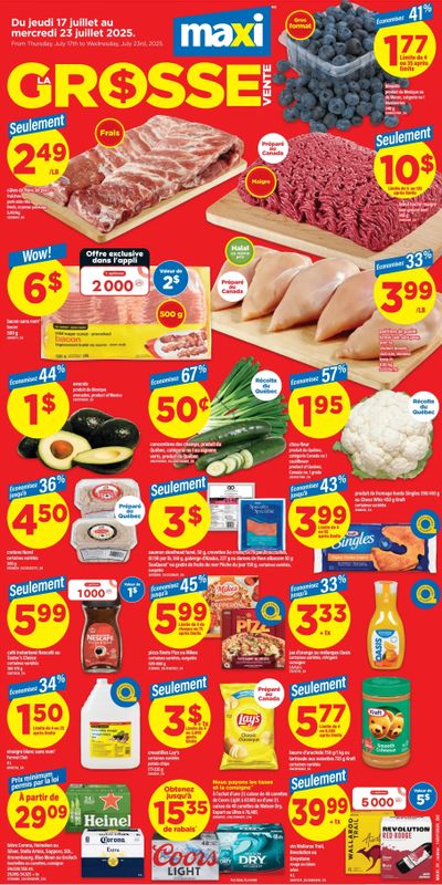 Maxi Flyer July 17 to 23