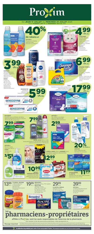 Proxim Flyer July 17 to 23
