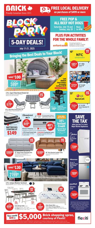 The Brick Flyer July 17 to 30