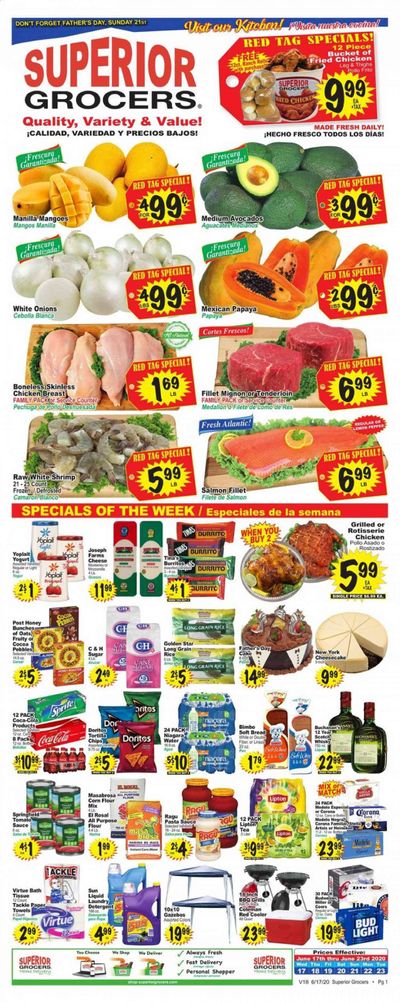 Superior Grocers Weekly Ad & Flyer June 17 to 23