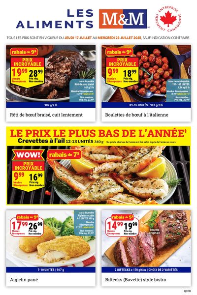 M&M Food Market (QC) Flyer July 17 to 23