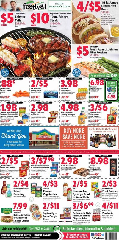 Festival Foods Weekly Ad & Flyer June 17 to 23