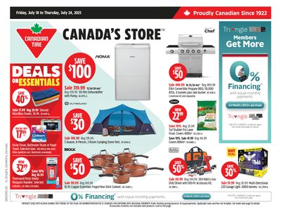 Canadian Tire (ON) Flyer July 18 to 24