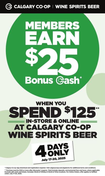 Calgary Co-op SWCB Flyer July 17 to 23