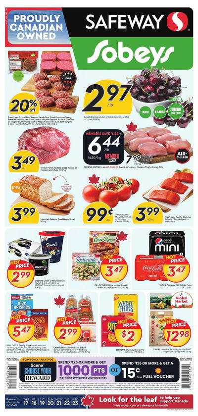Sobeys/Safeway (AB) Flyer July 17 to 23
