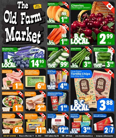 The Old Farm Market (Victoria) Flyer July 17 to 23