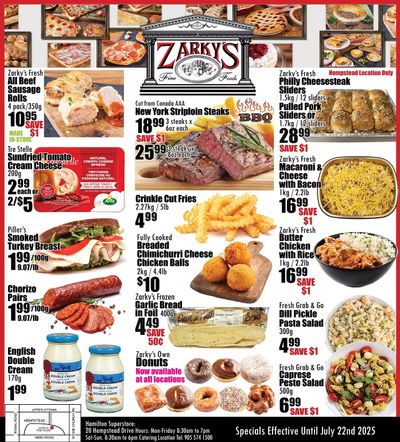 Zarky's Flyer July 16 to 22