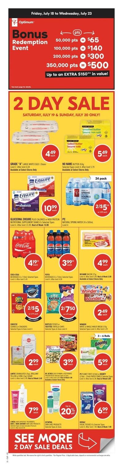Shoppers Drug Mart (Atlantic) Flyer July 19 to 24