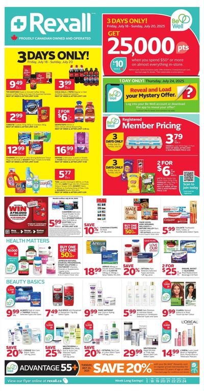 Rexall (ON) Flyer July 18 to 24