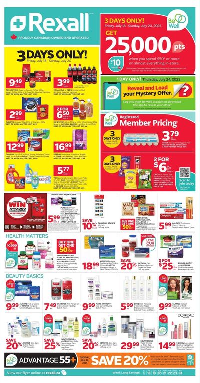 Rexall (MB) Flyer July 18 to 24