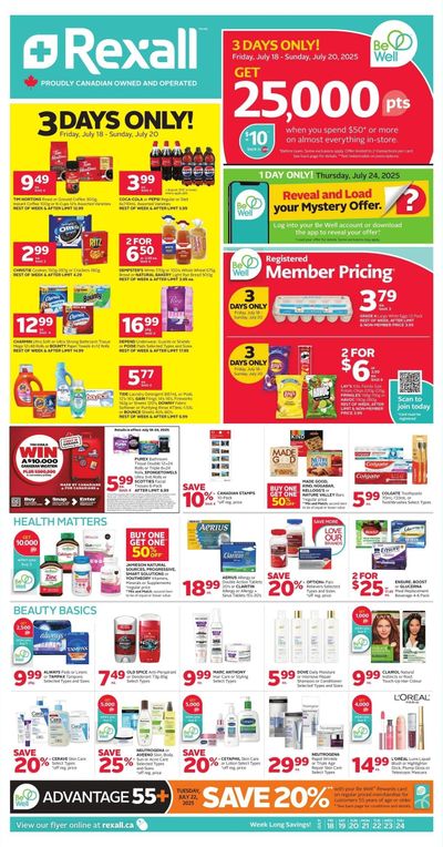 Rexall (AB, SK) Flyer July 18 to 24
