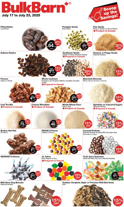 Bulk Barn Flyer July 17 to 23