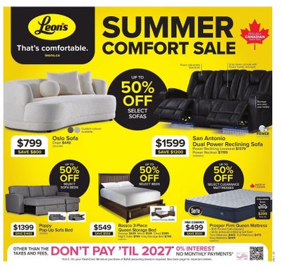 Leon’s Flyer July 17 to August 6