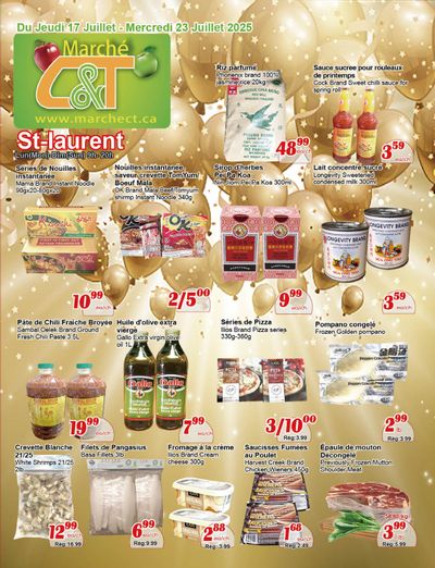 Marche C&T (St. Laurent) Flyer July 17 to 23