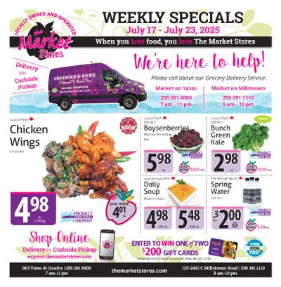 The Market Stores Flyer July 17 to 23