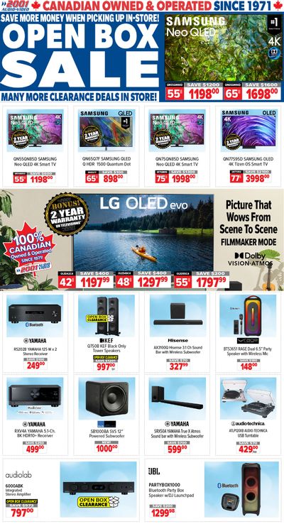 2001 Audio Video Flyer July 18 to 24