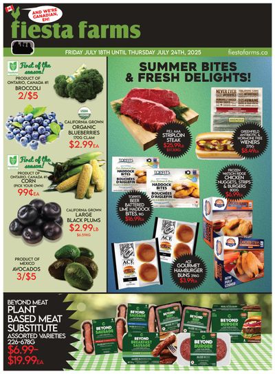 Fiesta Farms Flyer July 18 to 24