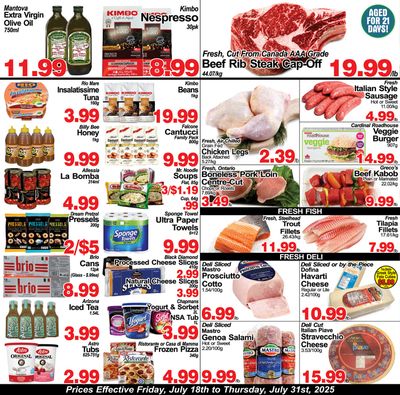Greco's Fresh Market Flyer July 18 to 31