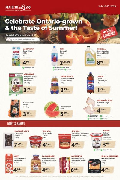 Marche Leo's Flyer July 18 to 27