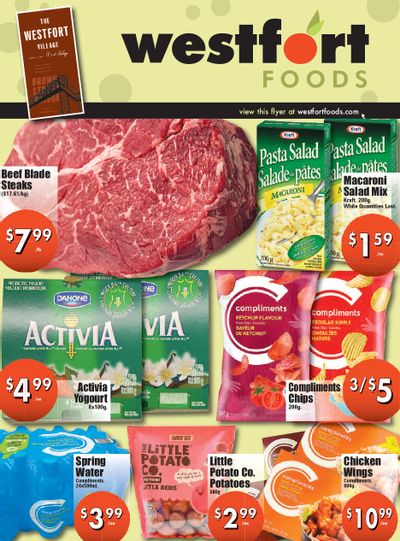 Westfort Foods Flyer July 18 to 24