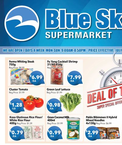 Blue Sky Supermarket (North York) Flyer July 18 to 24