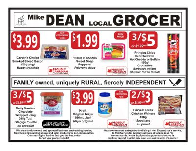 Mike Dean Local Grocer Flyer July 18 to 24