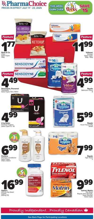 PharmaChoice (BC, AB, SK & MB) Flyer July 17 to 23